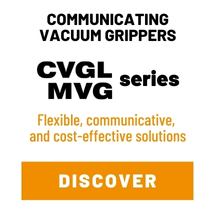 CVGL and MVG series vacuum grippers